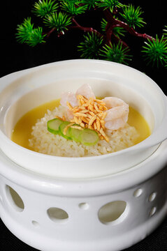 鮮蝦菜粒撈飯
