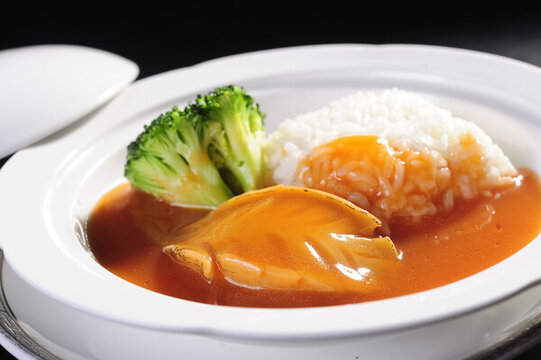 鮑魚撈飯