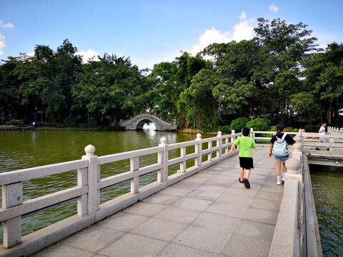 惠州西湖九曲橋