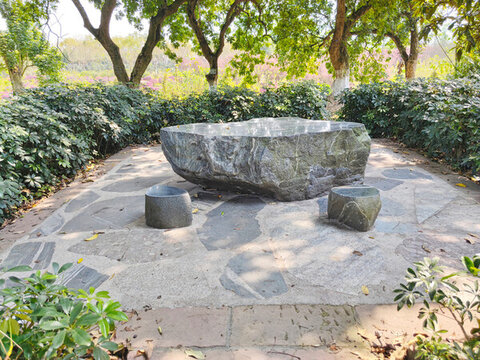 公園石桌凳