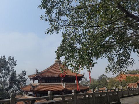 泉州南少林寺大殿風(fēng)景