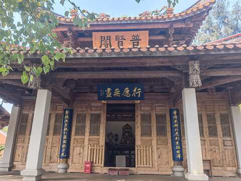 南少林寺普賢閣