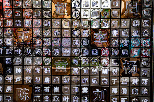 鐵字裝飾畫(huà)背景墻
