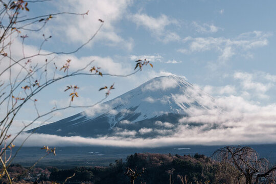 富士山特寫