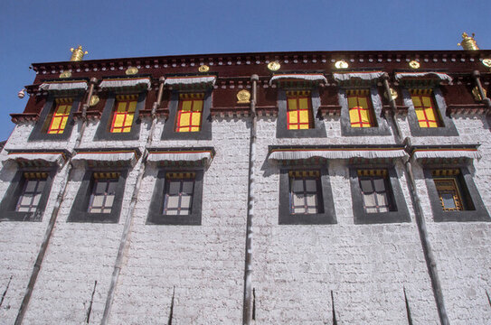 藏族住宅外观