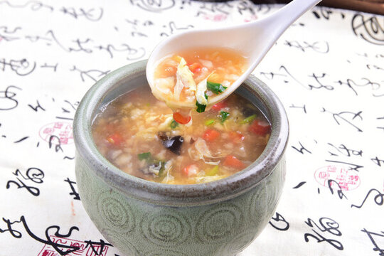 雜糧疙瘩湯