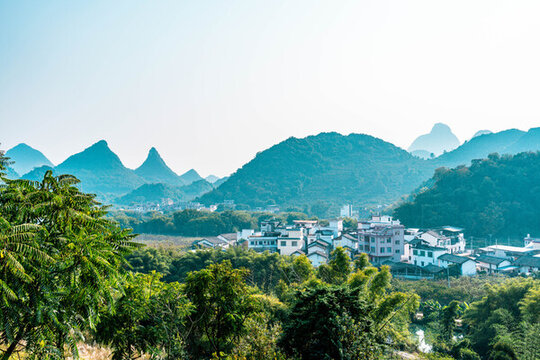 恭城紅巖村