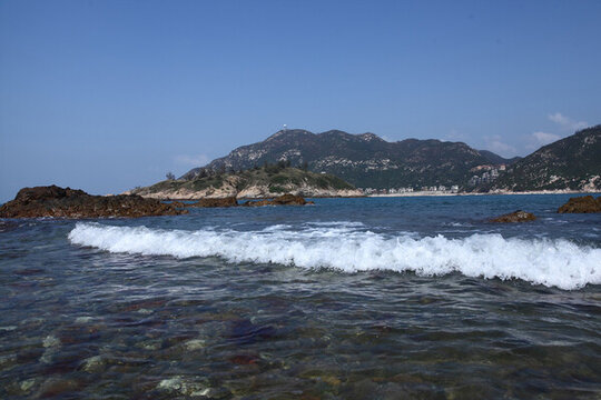 海島海浪