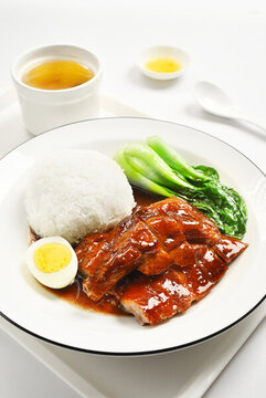 烤鴨飯燒鵝飯