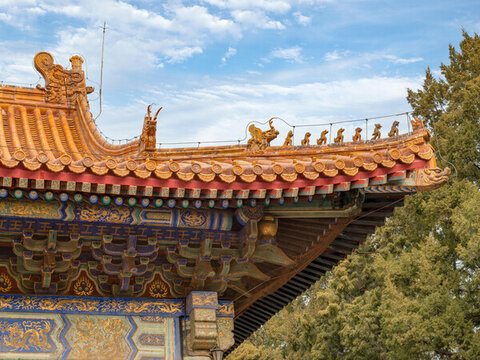 中山公園屋檐吉獸