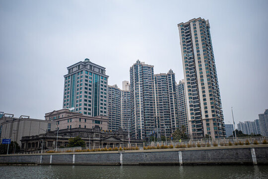 上海蘇州河畔建筑環(huán)境