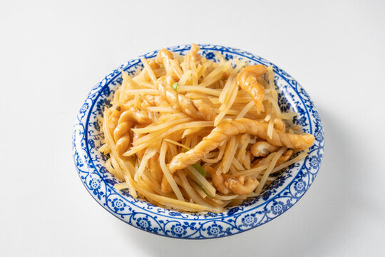麻花土豆絲