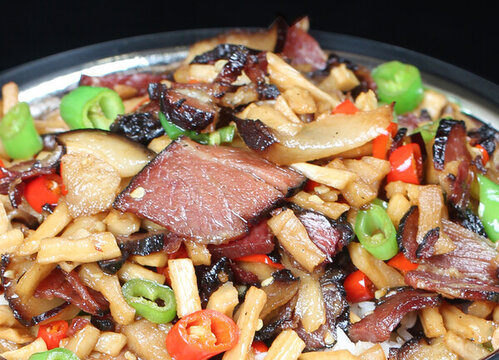 蘿卜干炒臘肉