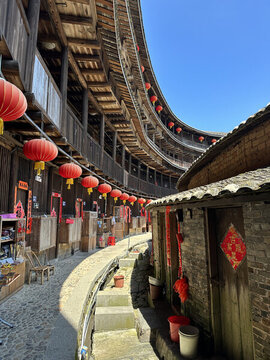 福建永定土樓承啟樓