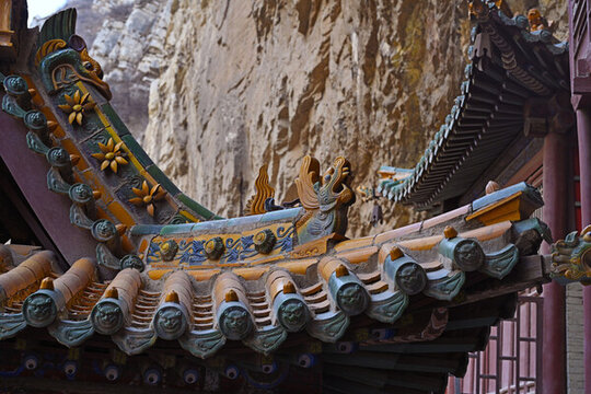 懸空寺古建筑