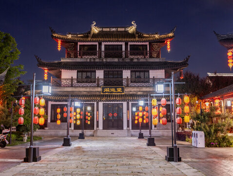 蘇州望亭運(yùn)河景觀吳門長(zhǎng)洲