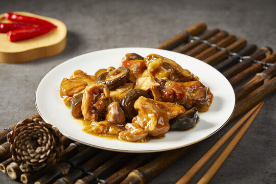 香菇肉片