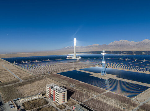 光熱電站清潔能源之美