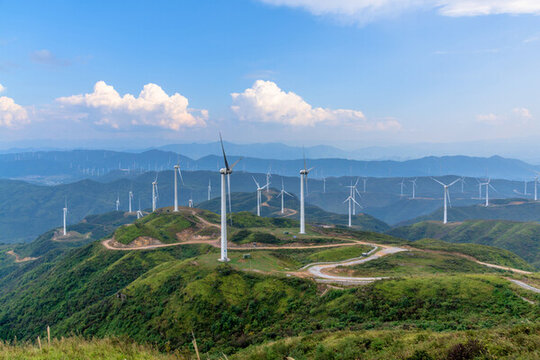 桂林興安摩天嶺風(fēng)電場