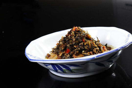 鹽菜蒸肉