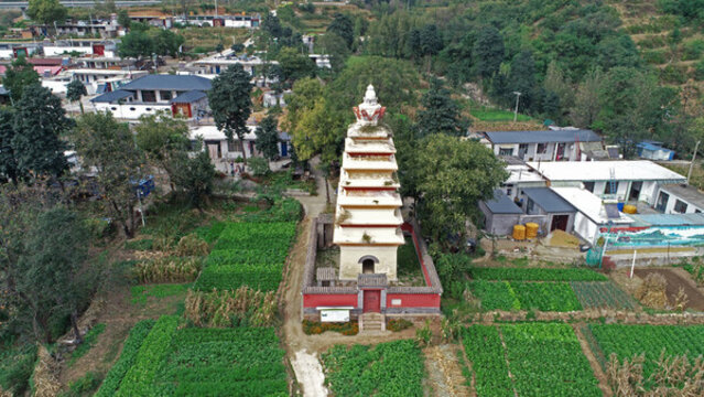 河北省石家莊市靈壽縣幽居寺塔