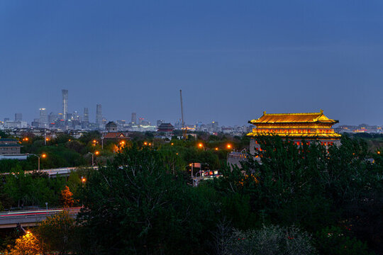北京地標(biāo)建筑國貿(mào)cbd