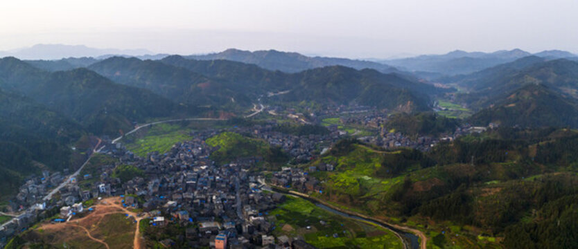 廣西柳州程陽八寨春天