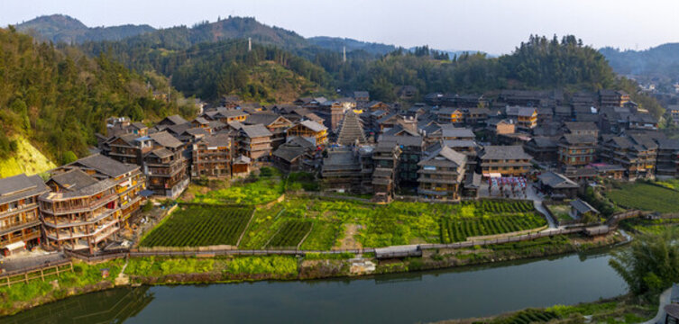廣西柳州程陽(yáng)八寨春天