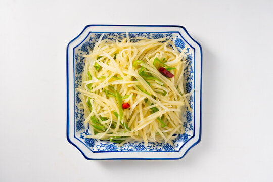 鄒皮椒炒土豆絲