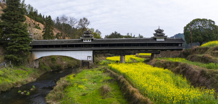 湖南懷化坪坦侗寨廻龍橋
