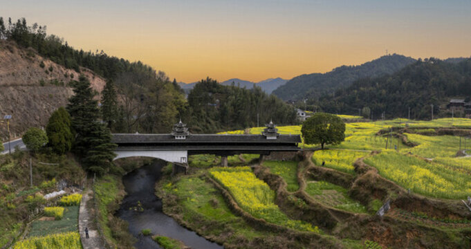 湖南懷化坪坦侗寨廻龍橋