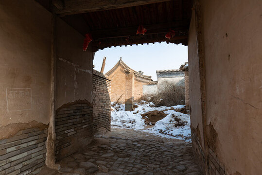 鄉(xiāng)村老場(chǎng)景