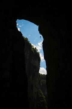 重慶武隆后坪鄉(xiāng)天坑群景觀