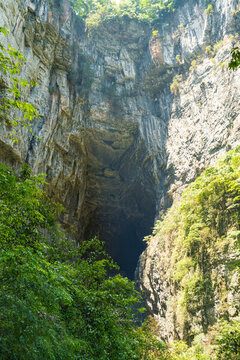 重慶武隆后坪鄉(xiāng)天坑群景觀