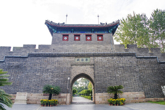 山海關(guān)老龍頭寧海城城門門樓