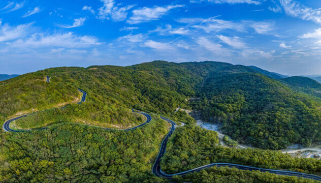 肥東縣浮槎山盤山公路