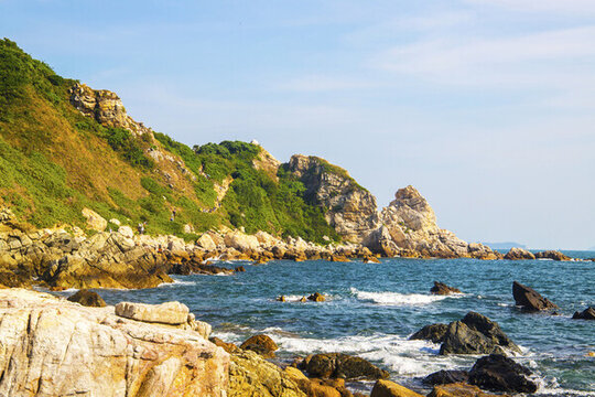 深圳大鵬灣海濱景色