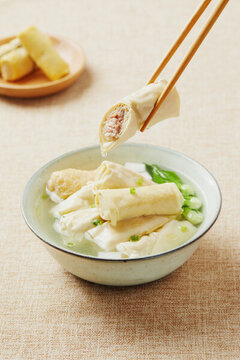 面結(jié)面千張包面百葉包面油豆腐