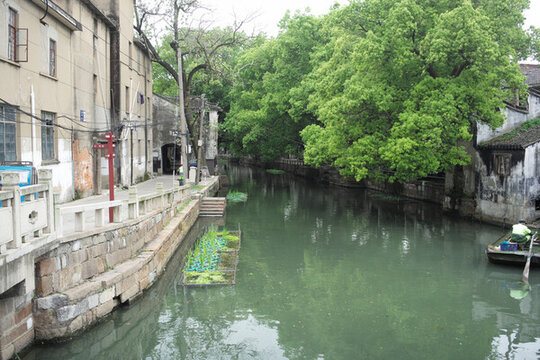 蘇州蘆墟古鎮(zhèn)河景