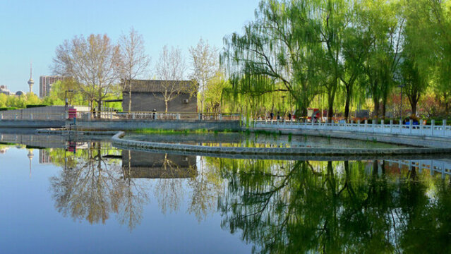 北京蓮花池公園景觀