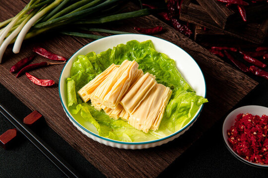 麻辣燙菜品腐竹