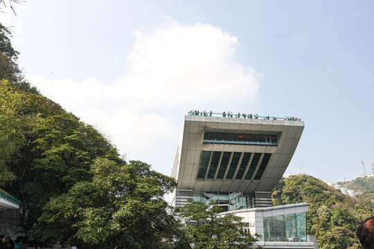 香港太平山全景