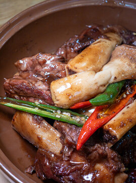 韓國美食韓式鹵牛肋骨