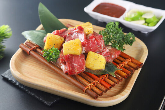 菠蘿烤肉