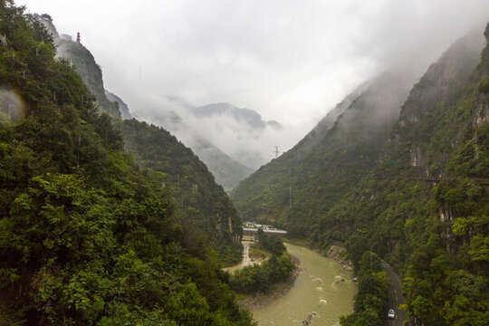 高山霧海