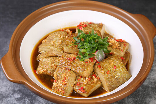 手工黑豆腐