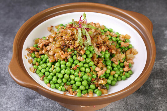 肉沫甜豆