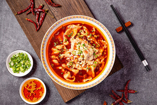香辣水煮肉片