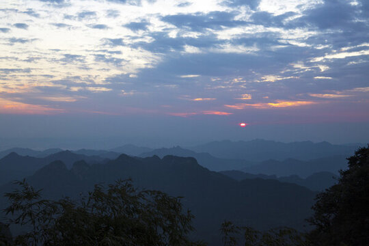 湖北十堰武當(dāng)山風(fēng)景區(qū)風(fēng)光