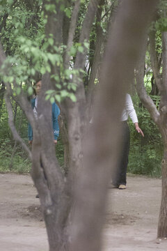 公園鍛煉